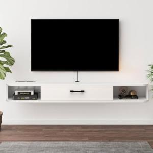 Pmnianhua Mueble de TV colgante para TV, mueble bajo para T…