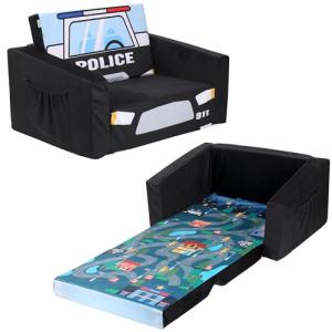 MALLBEST Sillón Infantil Sofá Cama 2 en 1, Sofá Infantil pa…