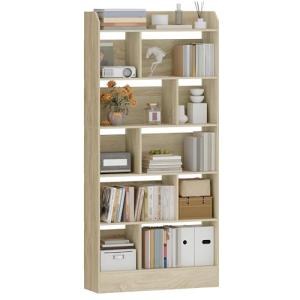 Hzuaneri Librería Estantería Biblioteca con 6 Compartimento…