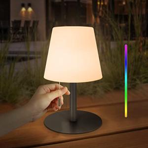 FUYO Lámpara de Mesa Inalámbrica, LED Recargable lluminació…