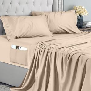 Utopia Bedding Juego de Sabanas 4 Piezas 150x200 - Microfib…