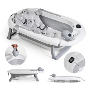 Buddy Baby • Bañera Plegable BebéSplash con Temperatura • D…