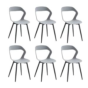 BenyLed Juego de 6 sillas de Comedor/sillas de salón diseño…