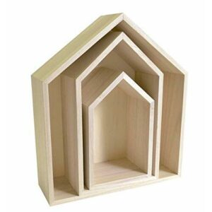 Artemio 14001999 - Juego de 3 estantes para decoración de c…