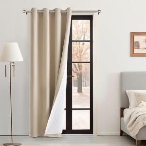 MIULEE Cortinas Termicas Aislantes Frio y Calor, 1 Piezas C…