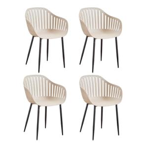 JZGORC Pack de 4 Silla de Comedor, Sillas de Cocina con Rep…