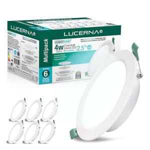 LUCERNA Downlight led techo empotrable 4W - Focos LED inter…