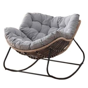 QAQCDAHJI Mecedora for Patio al Aire Libre, Silla Papasan c…