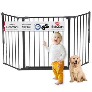 BabyDan Configure M- Barrera de seguridad con sistema Flex,…