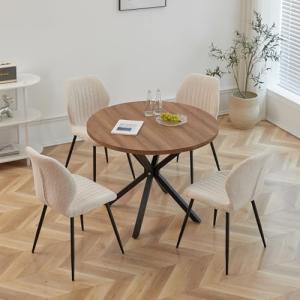 BenyLed Juego de Mesa y Sillas de Comedor, Mesa de Comedor…