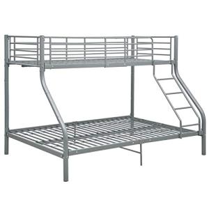 Sufrk Litera gris de metal 140 x 200 cm / 90 x 200 cm - Est…