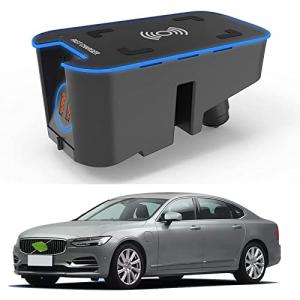 Cargador inalámbrico para coche para v-olvo XC90 XC60 V90 V…