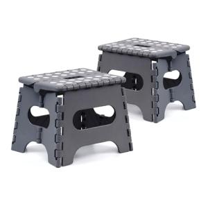 The Secret Home - Pack de 2 Taburetes Plegables Multiusos -…