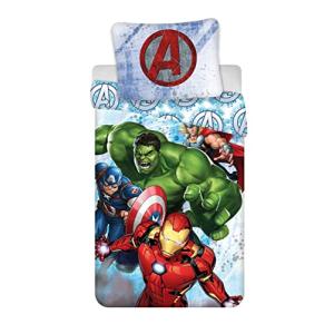 Jerry Fabrics Marvel Avengers Juego de edredón y almohada i…