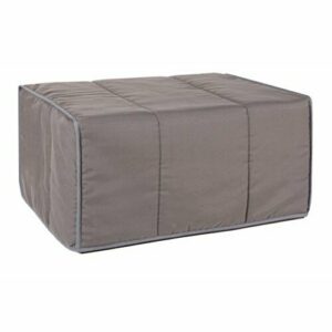 Quality Mobles Plegable, Puff Cama, Gris, Tamaño único
