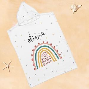 Wanapix | Toalla Infantil Personalizada con Nombre| Poncho…