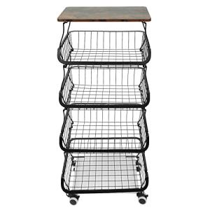 HUOLE Cesta de Frutas de 5 Niveles, Estante para Verduras,…