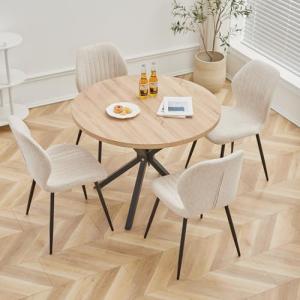 BenyLed Juego de Mesa y Sillas de Comedor, Mesa de Comedor…