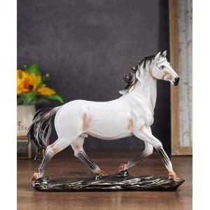 JXCBXJ Escultura de Caballo,Estatua de Resina de Caballo,de…