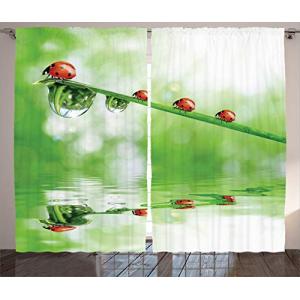 ABAKUHAUS Mariquitas Cortinas, Mariquita en la Imagen del A…
