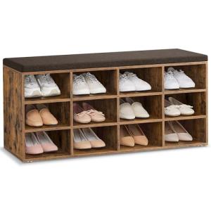 VASAGLE Banco Zapatero, Mueble Zapatero, Banco Recibidor co…
