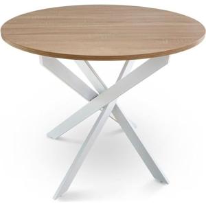 Shiito | Modelo Bolton JC - Mesa de Comedor Redonda | Mader…