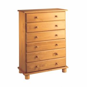 Cómoda, Realizada en Madera de Pino Macizo, Serie Canet. Me…