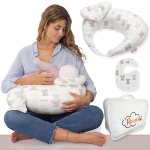 RUGUIES-Cojín Lactancia-Almohada de Lactancia Ajustable y E…