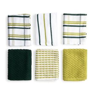 BOSKIMO Paños de Cocina Algodón Premium – Pack de 6 Trapos…