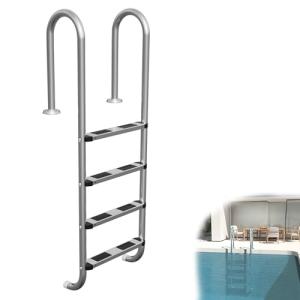 YRHome Escalera de piscina de acero inoxidable, 4 peldaños,…