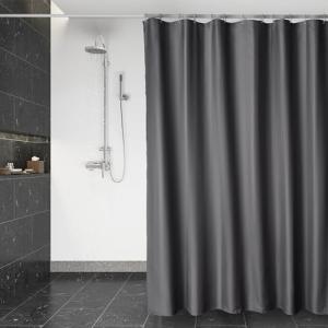 DUFU Cortina de Baño, Cortina de Ducha de Poliéster Tela Im…