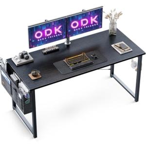 ODK Escritorio de Ordenador, 120x48x73.5cm Mesa de Estudio…