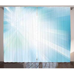 ABAKUHAUS Azul Cortinas, Resumen Ray Arte de la fantasía Su…