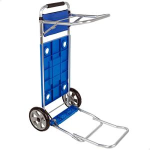 AKTIVE Carro de Playa Plegable Convertible en Mesa 2 en 1,…