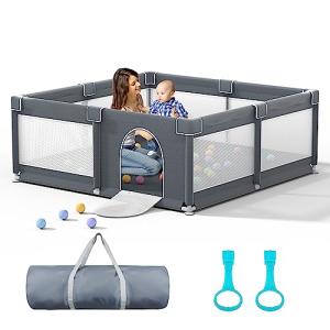 HEIZO Parque Infantil Bebe 130x130cm, Parque de Juegos para…