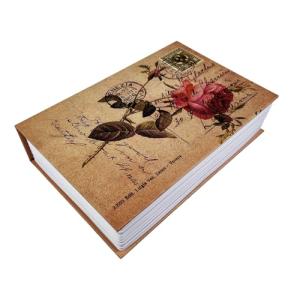 VELLUSTRA Caja de Seguridad en Forma de Libro, Oculta Caja…