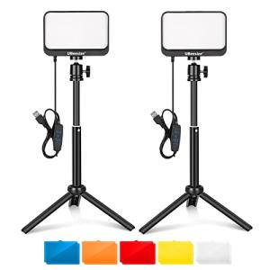 UBeesize Foco Fotografia, 2piezas Kit de Luz LED de Video I…