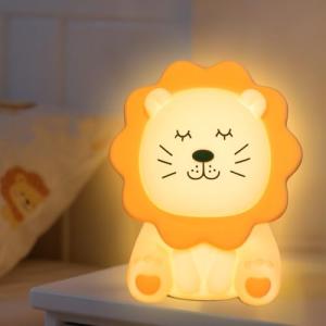 Luz Nocturna Infantile León Lampara Bebe Noche Luz Nocturna…