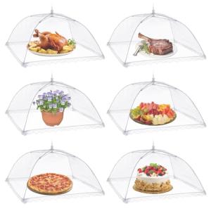 Vintoney Cubierta protectora alimentos fresca, 6 PCS Mosqui…