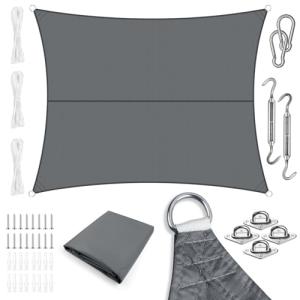 LOVE STORY Toldo Vela de Sombra Rectangular 3x4m Impermeabl…