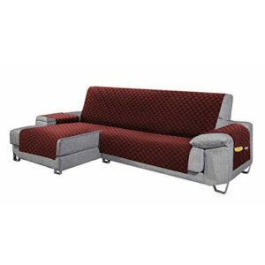 Cabetex Home - Cubre sofá - Chaise Longue - Reversible con…