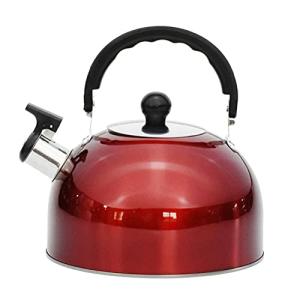 Hervidor de agua silbante de 2 litros, de acero inoxidable,…