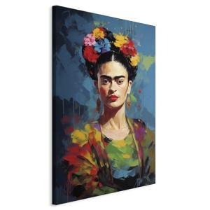 murando - Cuadro en Lienzo Frida Kahlo 80x120 cm 1 pieza -…