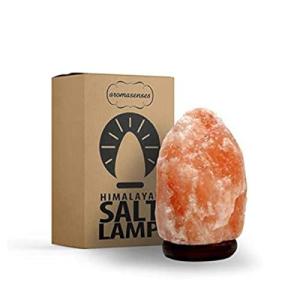 AROMASENSES.- Lámpara de Sal del Himalaya de 1 a 2 kg con B…