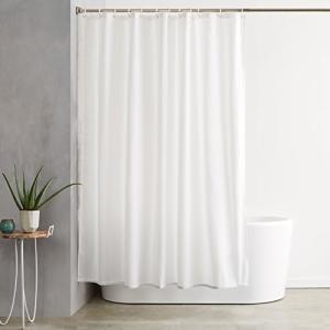 Amazon Basics - Cortina de ducha de poliéster, 180 cm x 180…