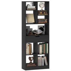 HOMCOM Estantería para Libros Librería con Cajón y 9 Compar…