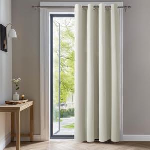 Deconovo Cortinas Dormitorio Salon Opacas Moderna con Ojale…