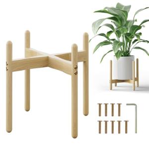 Soporte de Plantas de Interior de Madera, Pequeño Soporte p…