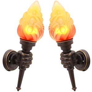 Aplique de Pared antorcha Vintage, 1 par de Elegantes Apliq…