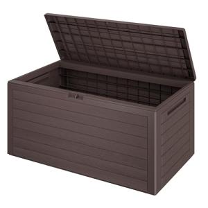 CASARIA® Baúl de Almacenamiento Arcon de Jardín Exterior Co…